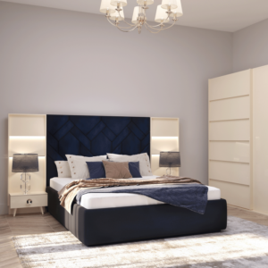 | غرفة نوم مميزة بألوان مبهجة