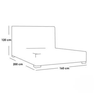 | غرفة نوم كاملة بيج و ابيض