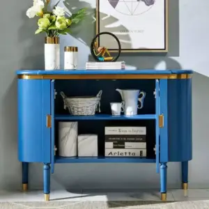 بوفيه مذهب بتفاصيل دقيقة ولمسات فاخرة 8 بوفيه مذهب بتفاصيل دقيقة ولمسات فاخرة