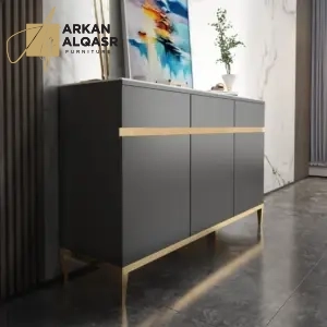 بوفية مودرن مع سطح رخامي عالي الجودة