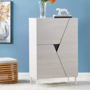 خزانة أحذية 15 زوجًا بتصميم فريد