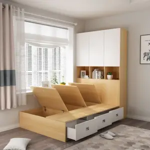 سرير نوم اطفال بوحدات تخزين ملابس 3 | سرير نوم اطفال بوحدات تخزين ملابس