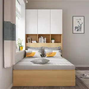 سرير نوم اطفال بوحدات تخزين ملابس 1 سرير نوم اطفال بوحدات تخزين ملابس