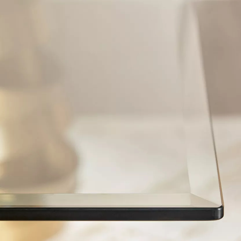 طاولة سفرة زجاجية بتصميم فاخر 8 طاولة سفرة زجاجية بتصميم فاخر