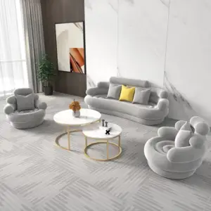 طقم كنب بتصميم حلزوني