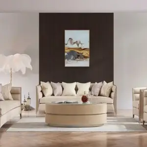 طقم كنب زاوية بشكل حرف ال مع كرسيين مفردين – تصميم مريح وتنجيد فاخر – مثالي لغرف المعيشة العصرية 3 طقم كنب زاوية بشكل حرف ال مع كرسيين مفردين – تصميم مريح وتنجيد فاخر – مثالي لغرف المعيشة العصرية