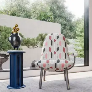 كرسي مفرد مع مسند يد