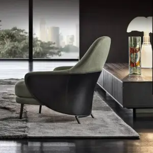 كرسي استرخاء بمسند قدم 7 كرسي استرخاء بمسند قدم