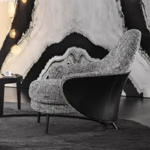 كرسي استرخاء بمسند قدم 1 كرسي استرخاء بمسند قدم