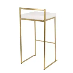 كرسي بار ذهبي بجودة عالية