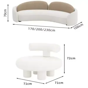 كنب مودرن بتصميم مريح 4 كنب-2