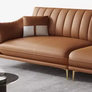 | كنب جلد بتصميم ايطالي