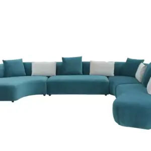 كنب زاوية فخم على الطراز الأوروبي – تصميم عصري مريح – قماش ناعم – قاعدة خشبية متينة – ألوان متعددة 6 | كنب زاوية فخم على الطراز الأوروبي – تصميم عصري مريح – قماش ناعم – قاعدة خشبية متينة – ألوان متعددة