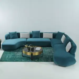 كنب زاوية فخم على الطراز الأوروبي – تصميم عصري مريح – قماش ناعم – قاعدة خشبية متينة – ألوان متعددة 4 كنب-زاويه-2