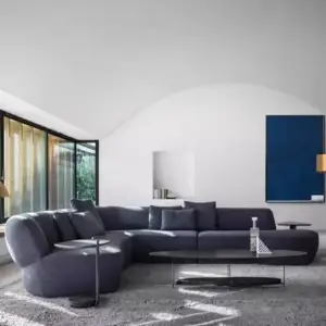 كنب زاوية فخم على الطراز الأوروبي – تصميم عصري مريح – قماش ناعم – قاعدة خشبية متينة – ألوان متعددة 3 كنب-زاويه