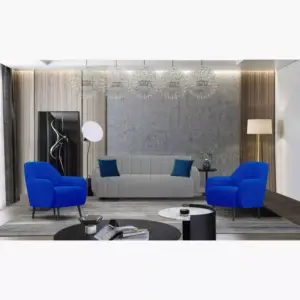 كنب صاله بتلاث مقاعد بتصميم بسيط 2 | كنب صاله بتلاث مقاعد بتصميم بسيط