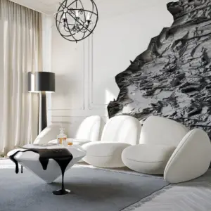 كنب مودرن بتصميم مقطع