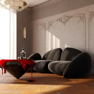 | كنب مودرن بتصميم مقطع