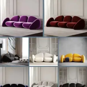 | كنب مودرن بتصميم مقطع