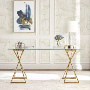 مكتب مودرن بقاعدة ستانليس ستيل 2 | مكتب مودرن بقاعدة ستانليس ستيل