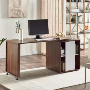 مكتب عمل مستطيل عصري فاخر