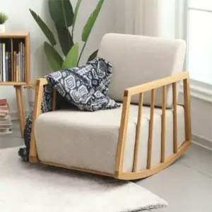 كرسي هزاز خشب حديث