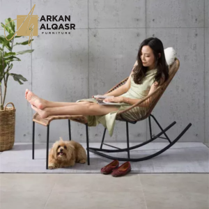 كرسي هزاز استرخاء دائري فاخر