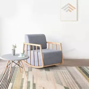 كرسي هزاز خشب حديث