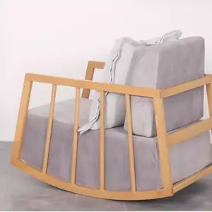 كرسي هزاز خشب حديث