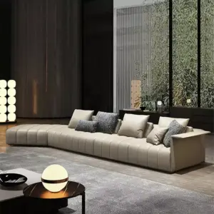 | كنب زاوية جلد ايطالي راقي