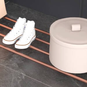 | علاقة ملابس بتصميم بسيط راقي