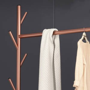 | علاقة ملابس بتصميم بسيط راقي