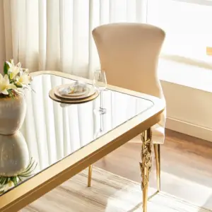 سفرة طعام مع 10 مقاعد بتصميم راقي 5 | سفرة طعام مع 10 مقاعد بتصميم راقي