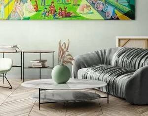 | كنبة بتصميم مميز انيق