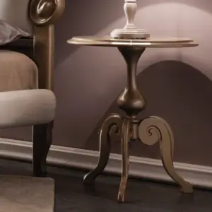 | طاولة جانبية بتصميم ملكي