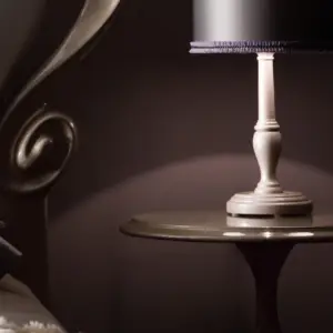 | طاولة جانبية بتصميم ملكي