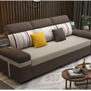 | كنب سرير مع مساحة تخزين فاخرة