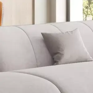 | كنب صاله مع ظهر منحني مريح وفخم