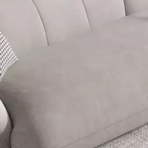 | كنب صاله مع ظهر منحني مريح وفخم