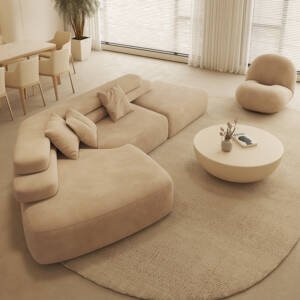 | كنبة فاخرة بتصميم ايطالي راقي