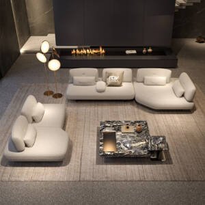 كنب زاوية بتصميم اوروبي متميز