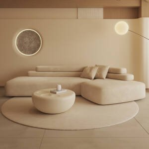 كنبة فاخرة بتصميم ايطالي راقي