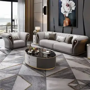 | طقم كنب مميز بتصميم أنيق وراحة فائقة