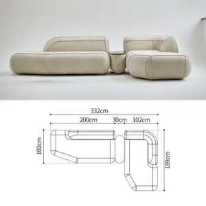 | كنب أثاث فاخر بتصميم فريد