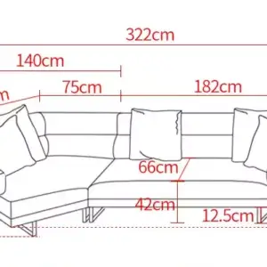 | كنب مودرن فاخر بتصميم ايطالي