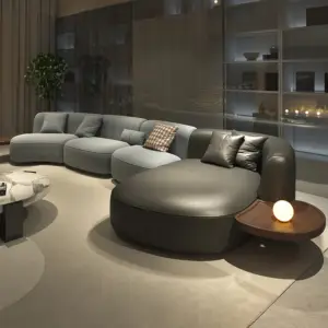 | كنب مميزة مع طاولة خدمة جانبية