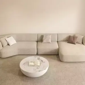 | كنب زاويه علي الطراز الاوروبي الفخم