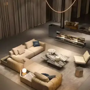 | كنب زاوية مودرن مميزة بتصميم فاخر وانيق