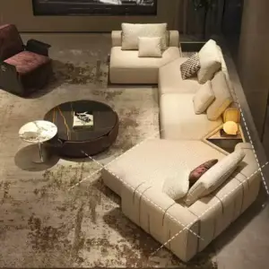 | كنب زاوية مودرن مميزة بتصميم فاخر وانيق