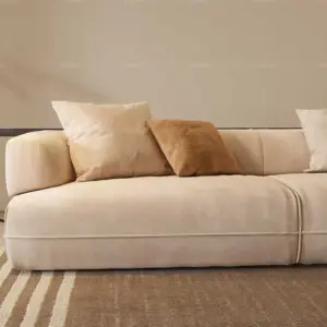 | كنب زاوية منحني بتصميم حديث